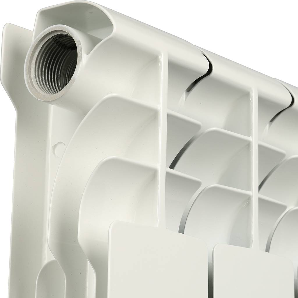 ROMMER Profi 500 (AL500-80-80-100) 4 секции радиатор алюминиевый купить в Екатеринбурге