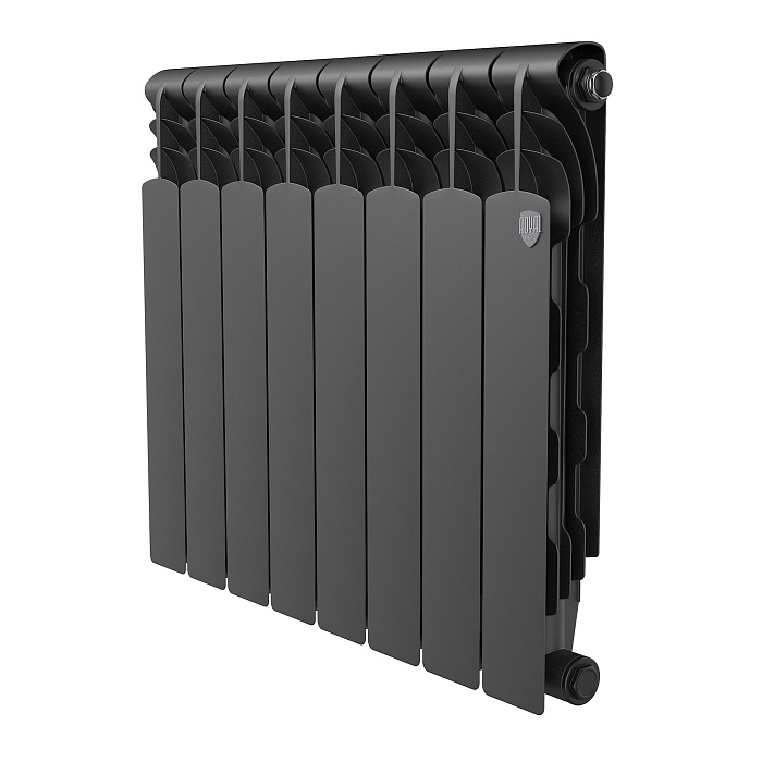 Радиатор биметаллический Royal Thermo Revolution Bimetall 500 2.0 Noir Sable – 8 секц. купить в Екатеринбурге