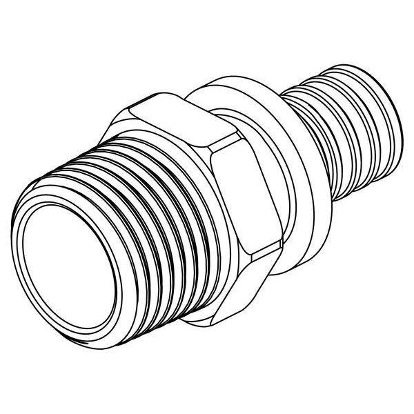Переходник из нерж. стали с наружной резьбой 40 - R 1 1/4 купить в Екатеринбурге