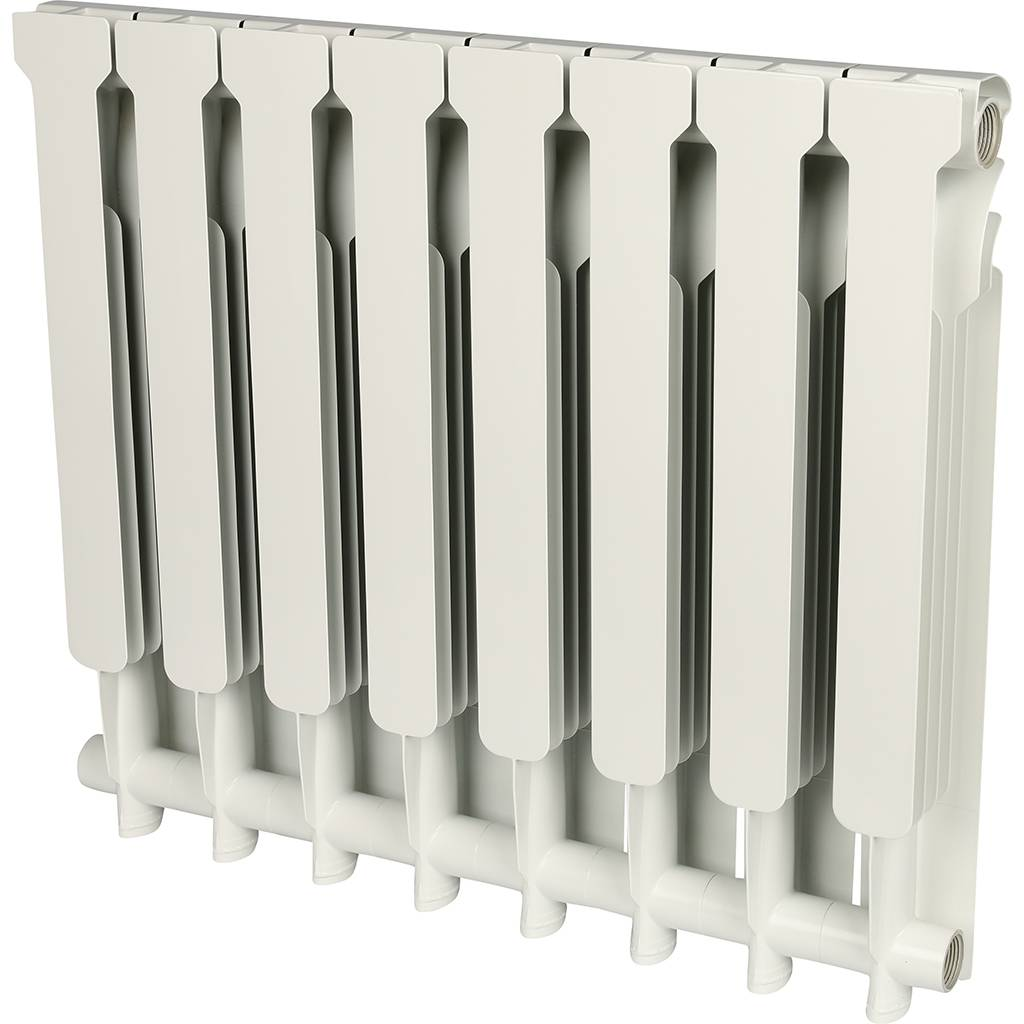 ROMMER Profi 500 (AL500-80-80-100) 8 секции радиатор алюминиевый купить в Екатеринбурге