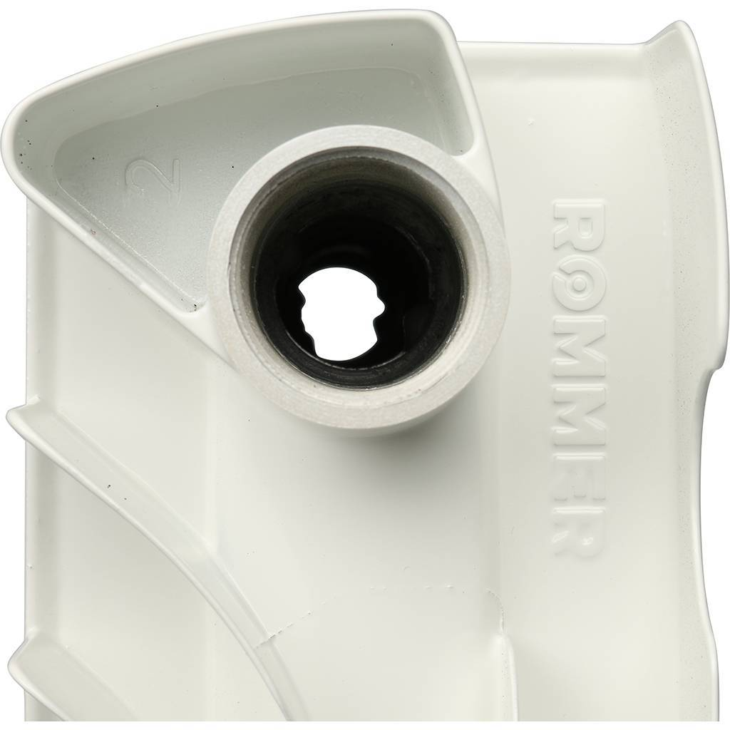 ROMMER Plus 200 12 секций радиатор алюминиевый купить в Екатеринбурге