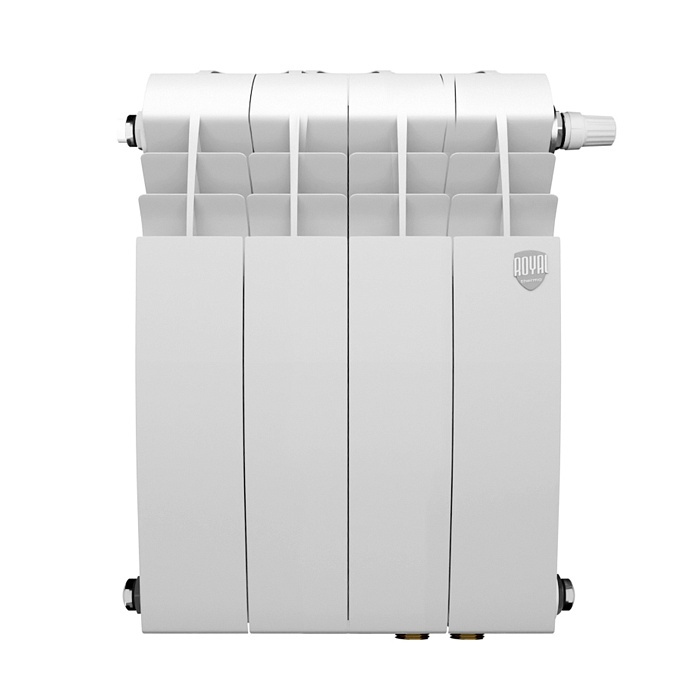 Радиатор биметаллический Royal Thermo BiLiner 350 Bianco Traffico VDR - 4 секц. купить в Екатеринбурге