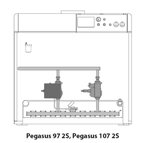 Напольный газовый котел Ferroli PEGASUS F3 N 136 2S (арт. 0E2L9AWA) купить в Екатеринбурге
