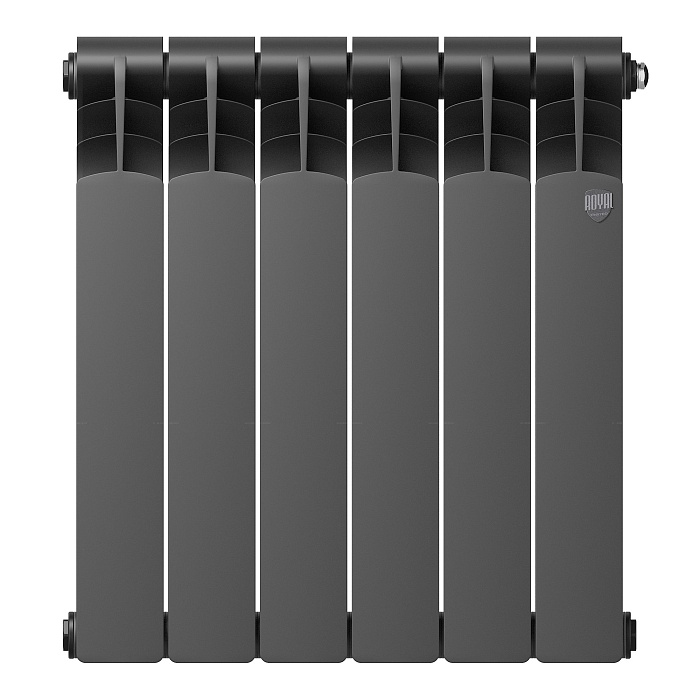 Радиатор биметаллический Royal Thermo Revolution Bimetall 500 2.0 Noir Sable – 6 секц. купить в Екатеринбурге