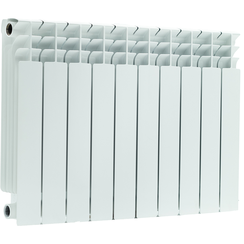 Радиатор биметаллический STOUT Titan 500 - 11 секций, боковое подключение купить в Екатеринбурге