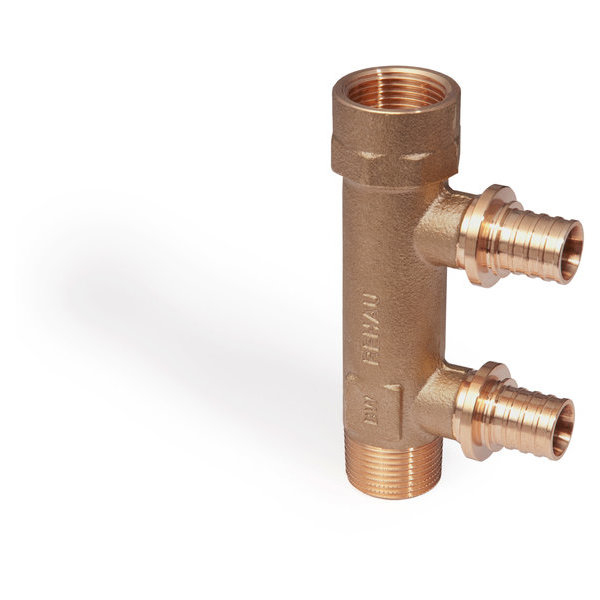 Гребенка распределительная на две трубы R/Rp 3/4-16 RX+ купить в Екатеринбурге