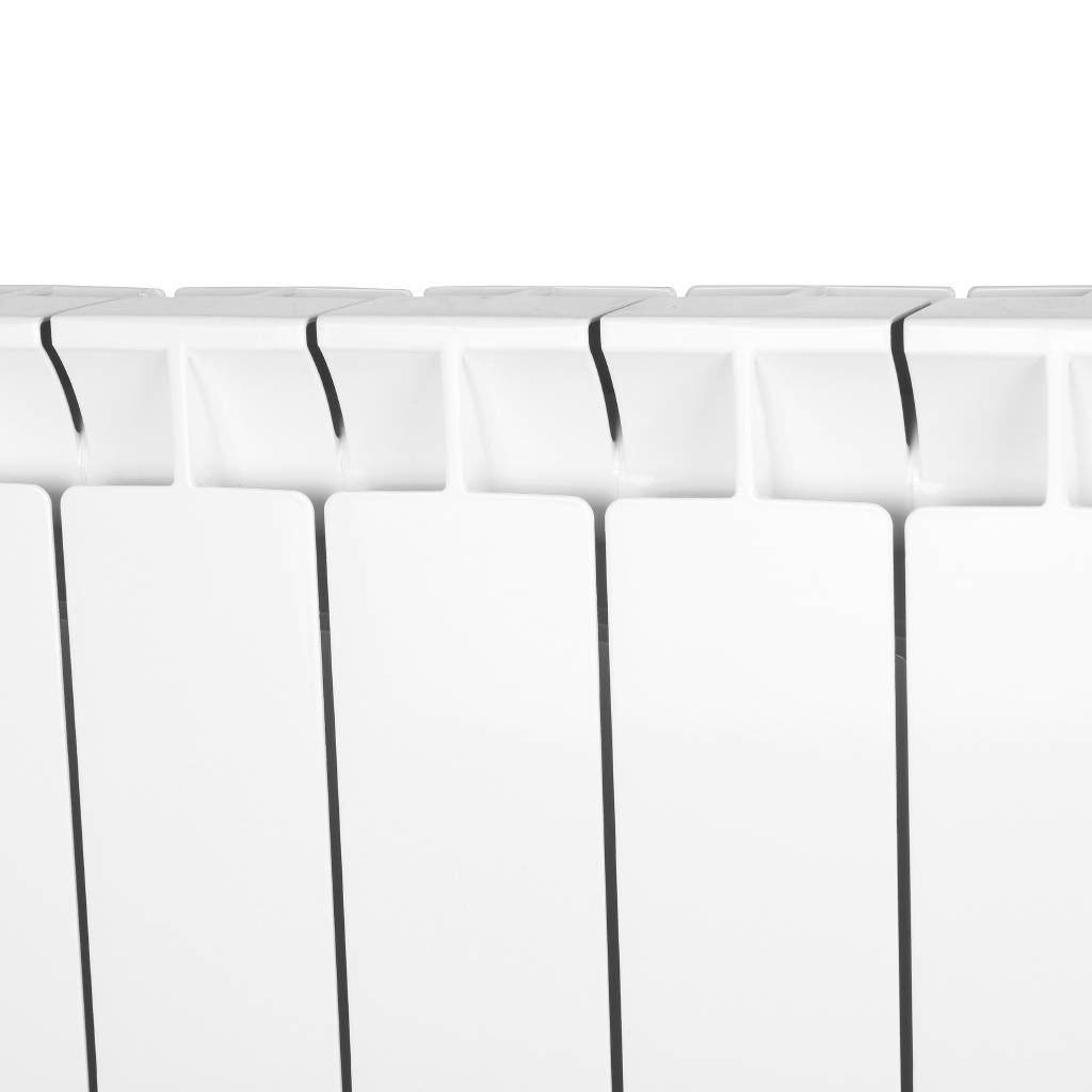 Радиатор биметаллический STOUT Style 500 - 8 секций, боковое подключение купить в Екатеринбурге