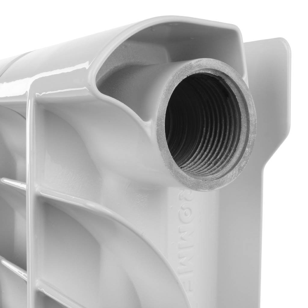ROMMER Profi 500 (AL500-80-80-100) 6 секции радиатор алюминиевый купить в Екатеринбурге