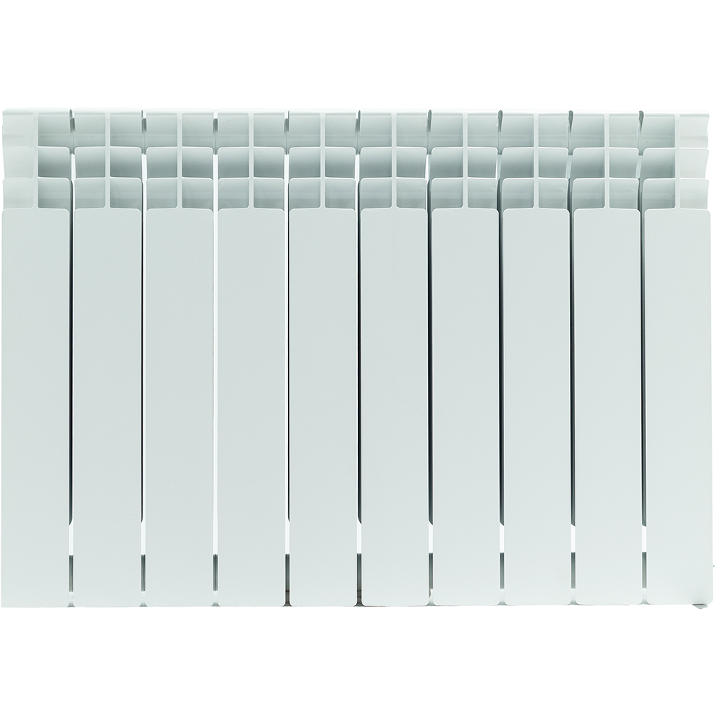 Радиатор биметаллический STOUT Titan 500 - 11 секций, боковое подключение купить в Екатеринбурге