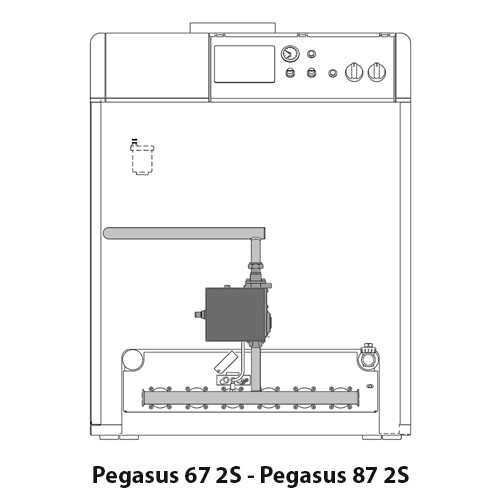 Напольный газовый котел Ferroli PEGASUS F3 N 136 2S (арт. 0E2L9AWA) купить в Екатеринбурге