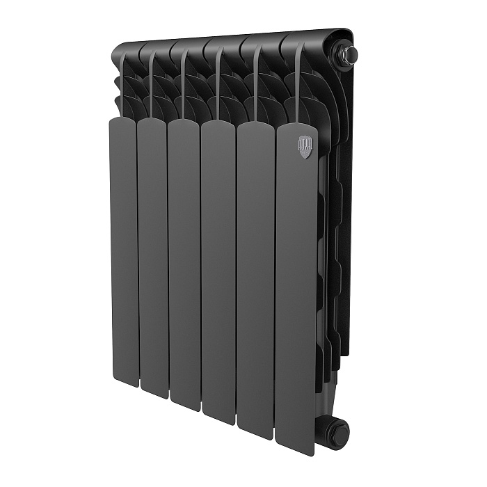 Радиатор биметаллический Royal Thermo Revolution Bimetall 500 2.0 Noir Sable – 6 секц. купить в Екатеринбурге