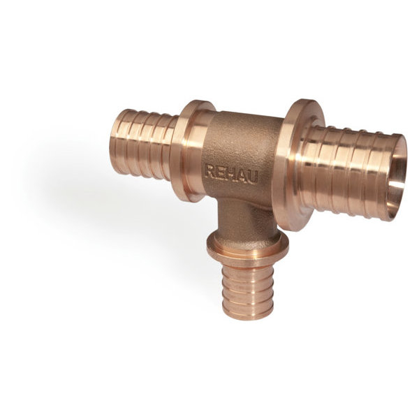 Тройник с уменьшенным боковым и торцевым проходами 50-32-40 RX+ купить в Екатеринбурге