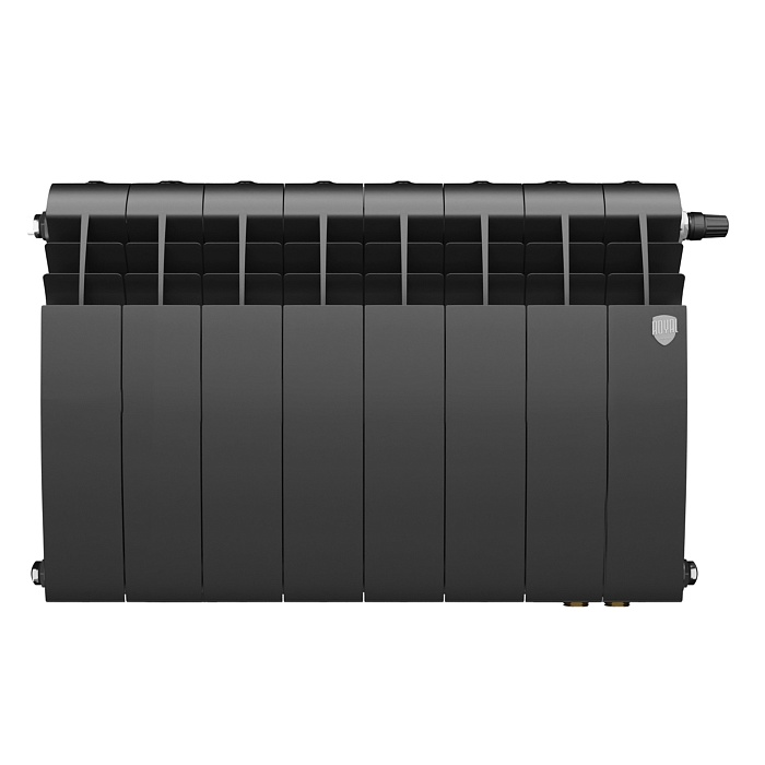 Радиатор биметаллический Royal Thermo BiLiner 350 Noir Sable VDR - 8 секц. купить в Екатеринбурге