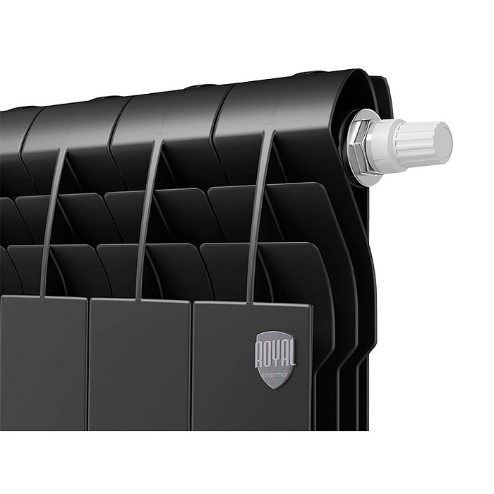 Радиатор биметаллический Royal Thermo BiLiner 350 Noir Sable VR - 8 секц. купить в Екатеринбурге