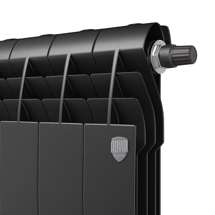 Радиатор биметаллический Royal Thermo BiLiner 350 Noir Sable VDR - 8 секц. купить в Екатеринбурге