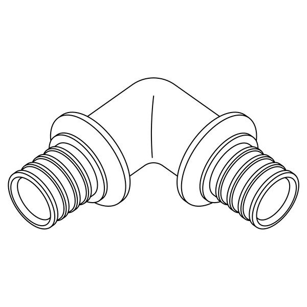 Угольник 90° - 32 купить в Екатеринбурге