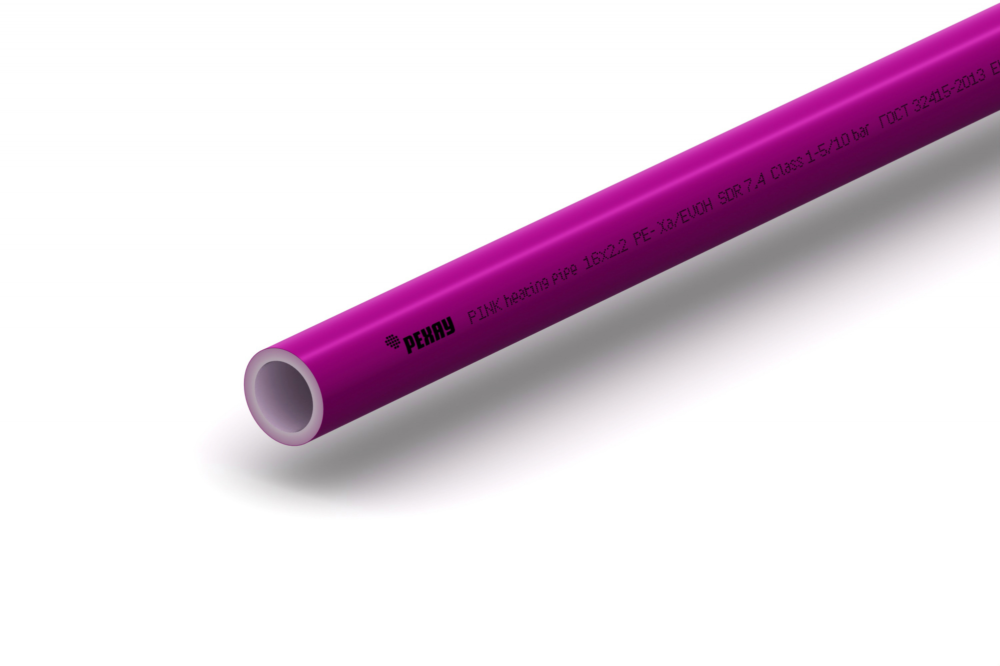 Отоп.труба РЕХАУ PINK 16х2,2 мм, бухта 120 м купить в Екатеринбурге