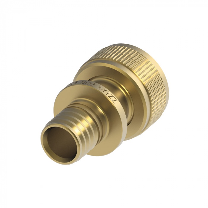 Быстросъемное соединение прямое, 16 х 1/2", бронза купить в Екатеринбурге