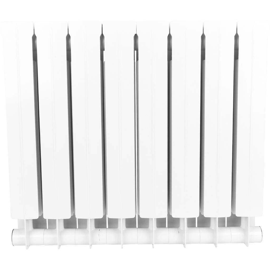 Радиатор биметаллический STOUT Style 500 - 8 секций, боковое подключение купить в Екатеринбурге