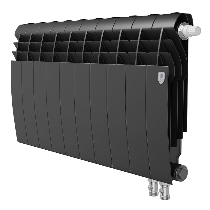 Радиатор биметаллический Royal Thermo BiLiner 350 Noir Sable VR - 10 секц. купить в Екатеринбурге