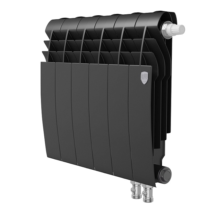 Радиатор биметаллический Royal Thermo BiLiner 350 Noir Sable VR - 6 секц. купить в Екатеринбурге