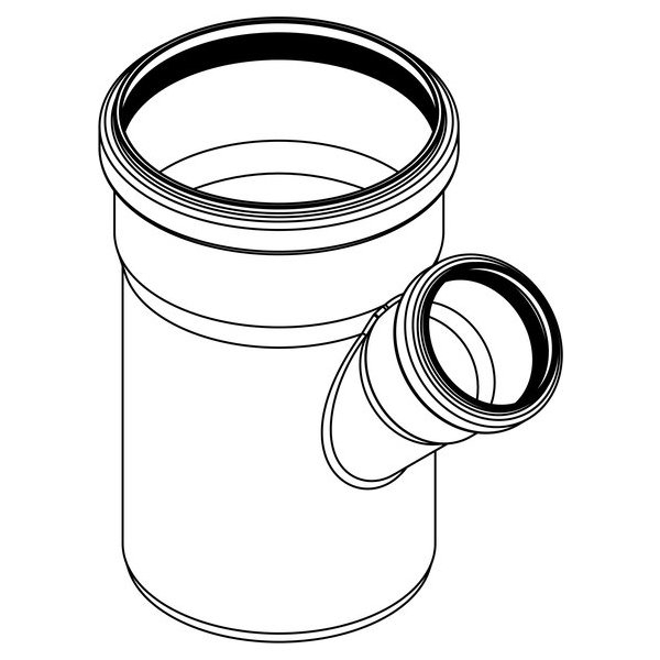 Тройник 50/40/45° купить в Екатеринбурге