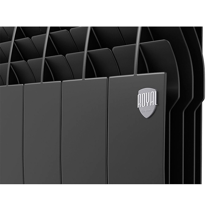 Радиатор биметаллический Royal Thermo BiLiner 350 Noir Sable VR - 8 секц. купить в Екатеринбурге