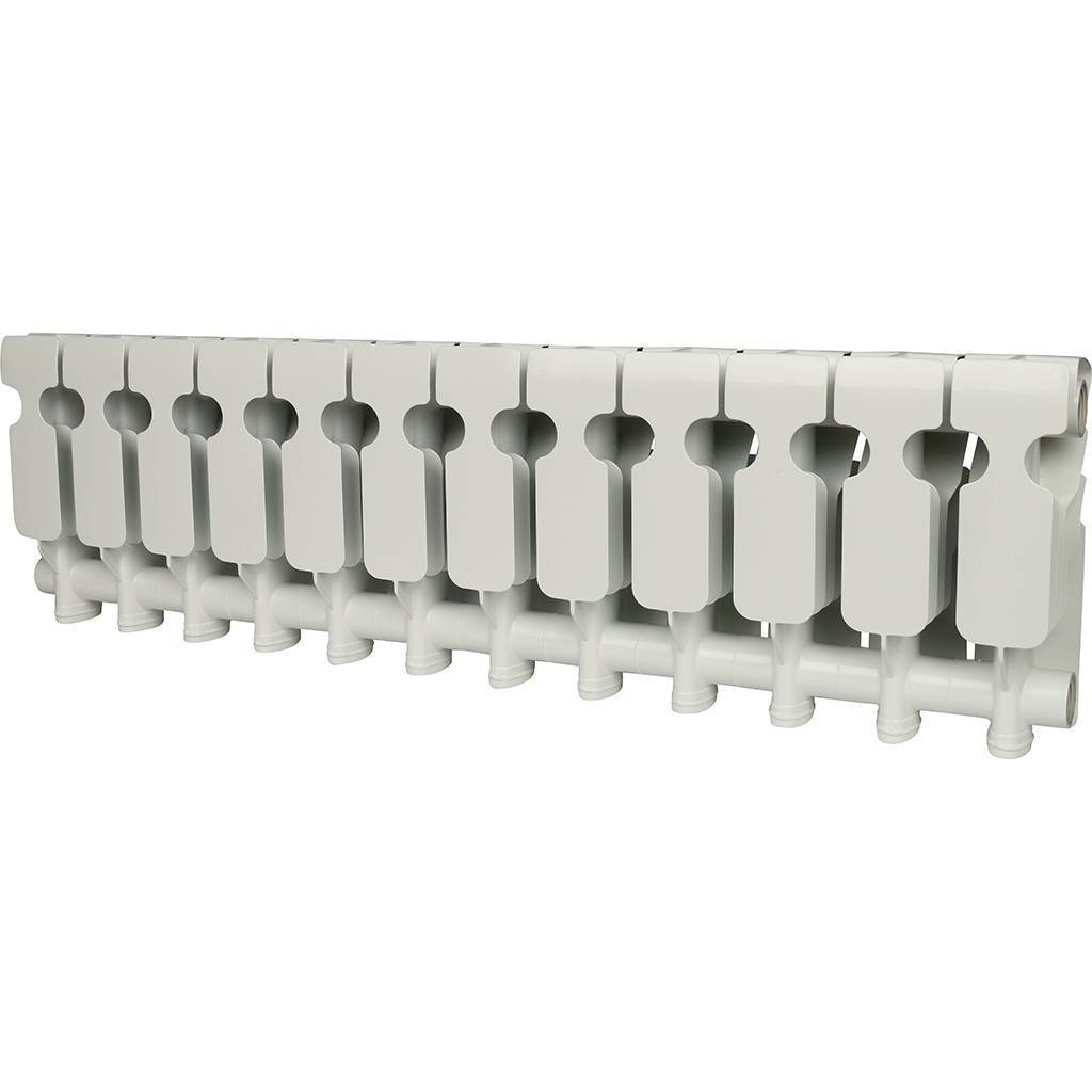 ROMMER Plus 200 12 секций радиатор алюминиевый купить в Екатеринбурге