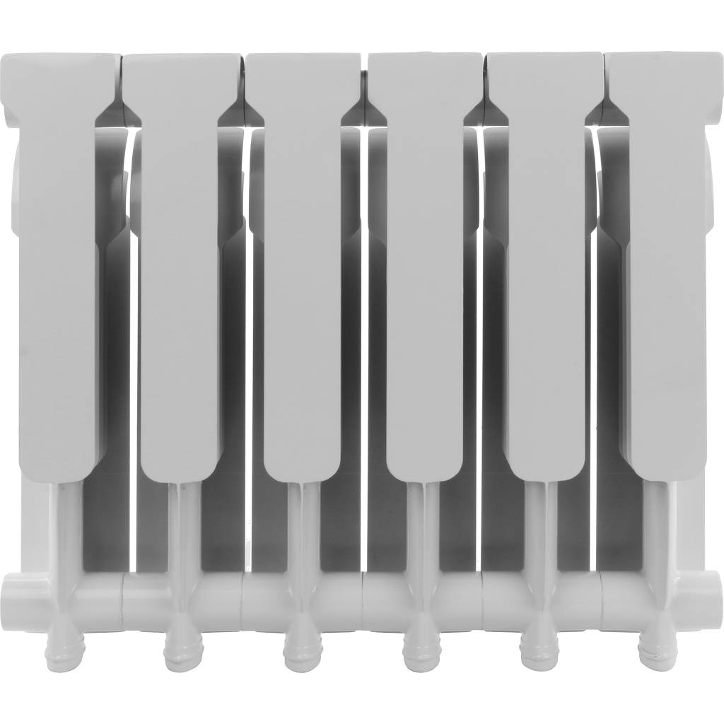 ROMMER Profi 350 (AL350-80-80-080) 6 секций радиатор алюминиевый купить в Екатеринбурге