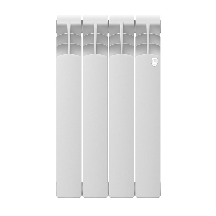 Радиатор биметаллический Royal Thermo Revolution Bimetall 500 2.0 Bianco Traffico – 4 секц. купить в Екатеринбурге