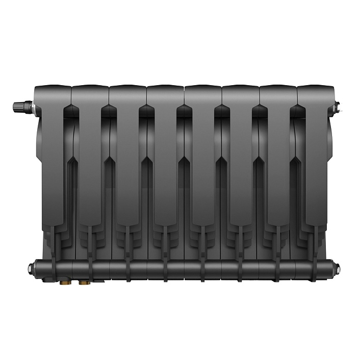 Радиатор биметаллический Royal Thermo BiLiner 350 Noir Sable VDR - 8 секц. купить в Екатеринбурге