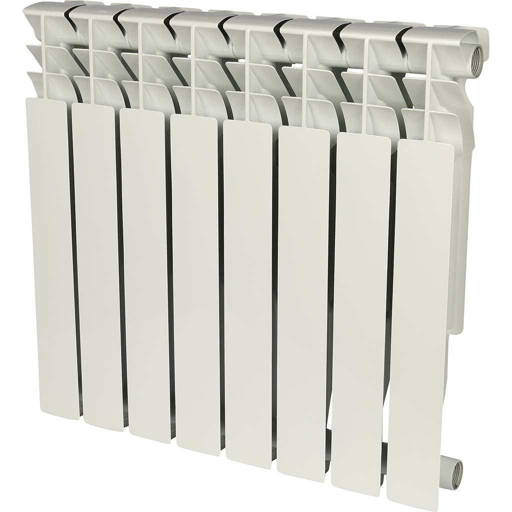 ROMMER Plus 500 8 секций радиатор алюминиевый купить в Екатеринбурге
