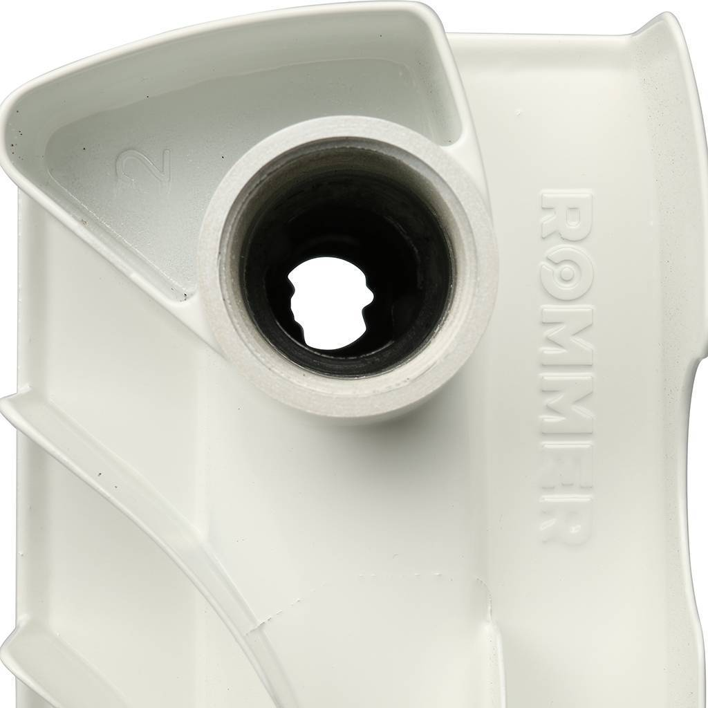 ROMMER Plus 200 6 секций радиатор алюминиевый купить в Екатеринбурге