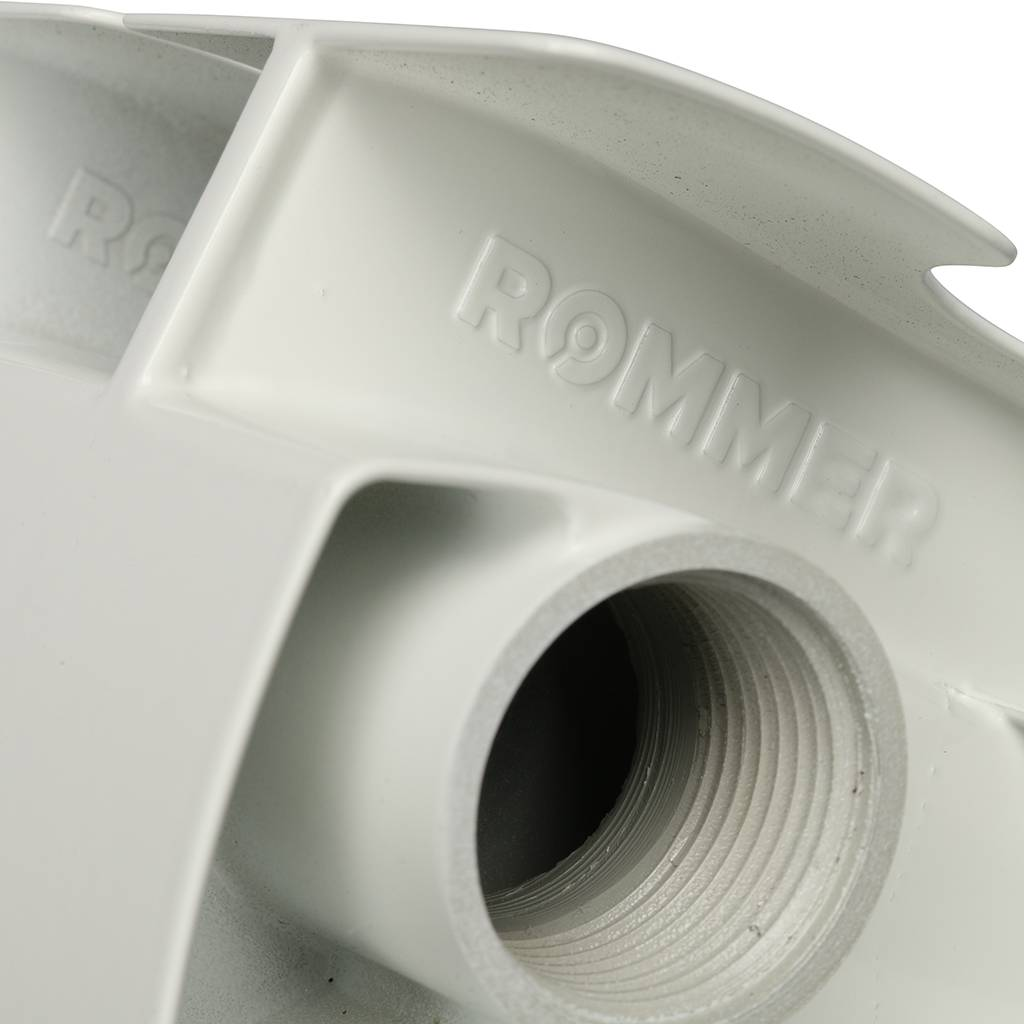 ROMMER Plus 200 10 секций радиатор алюминиевый купить в Екатеринбурге