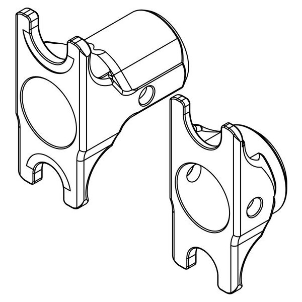 Комплект запрессовочных тисков H1/H2,E2,A3,A-light2 для труб 17/20 купить в Екатеринбурге