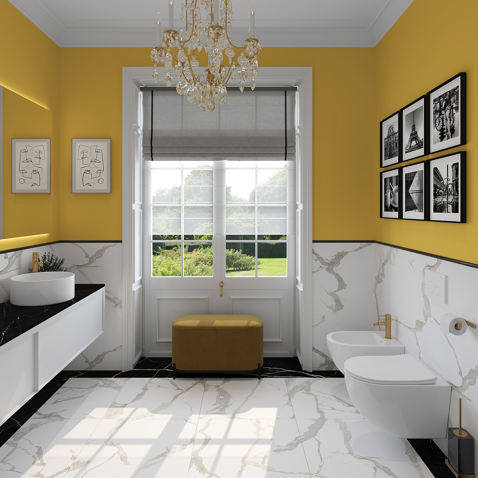 AQDS026 комплект: Tecnica Система инсталляции для подвесного унитаза TEC01