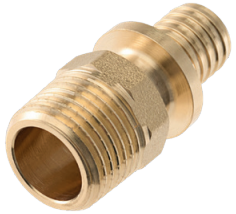 Соединение прямое TECEspring AX с ниппелем, размер 25 x R 3/4" 