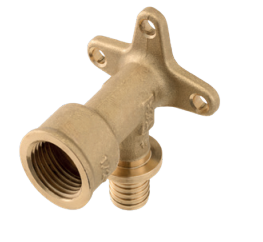 Уголок с настенным креплением TECEspring AX, размеры 20 x Rp 3/4"