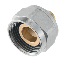 Концовка разборная TECEspring AX для универсальной трубы, размеры 20 x 3/4'' Eк