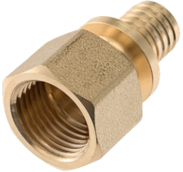 Соединение прямое TECEspring AX с внутренней резьбой, размер 20 x Rp 3/4"