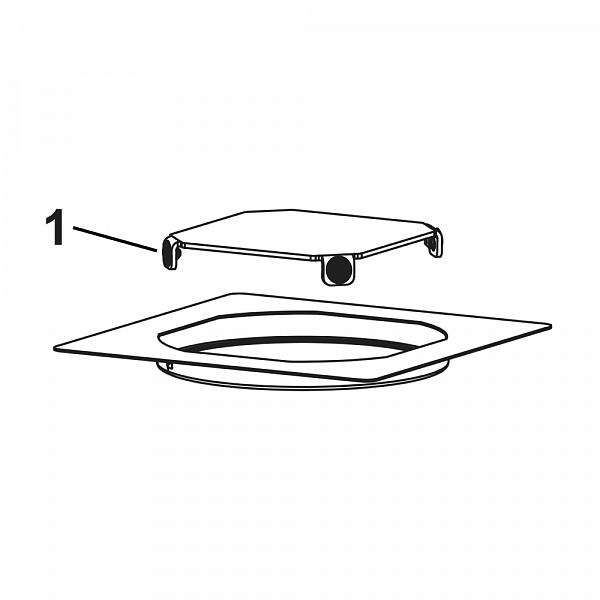 Уплотняющие вставки TECEdrainpoint S (10 шт.) 