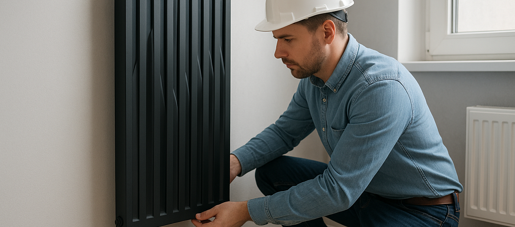 Как правильно установить дизайнерский радиатор: советы инженера