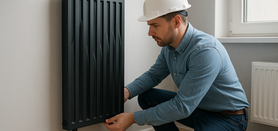 Как правильно установить дизайнерский радиатор: советы инженера