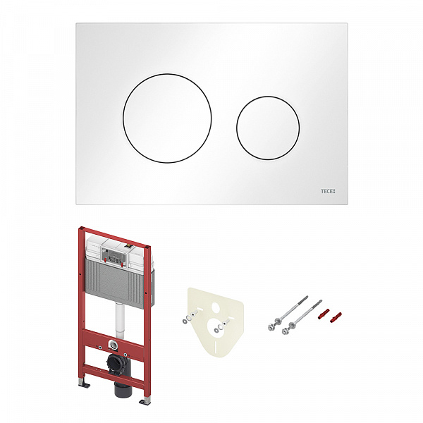 TECEbase Модуль в комплекте с панелью смыва TECEloop белая