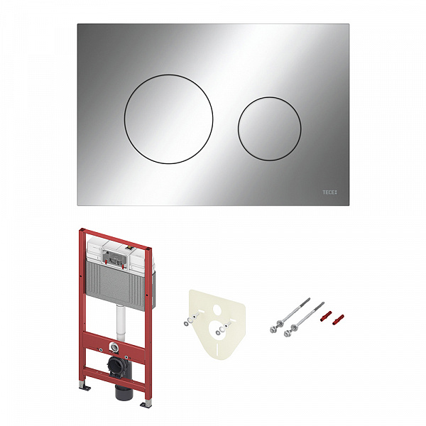 TECEbase Модуль в комплекте с панелью смыва TECEloop хром глянц.